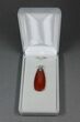 Red Agatized Dinosaur Gembone Pendant #22534-3